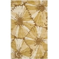 thumbnail image 1 of SAFAVIEH Soho Serenity Geometric Area Rug, Brown/Ivory, 3'6" x 5'6", 1 of 6