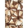 thumbnail image 1 of SAFAVIEH Soho Serenity Geometric Area Rug, Brown/Ivory, 7'6" x 9'6", 1 of 6