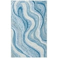 thumbnail image 1 of SAFAVIEH Soho Stanice Abstract Area Rug, Blue/Ivory, 5' x 8', 1 of 8
