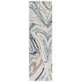 thumbnail image 1 of SAFAVIEH Soho Sybella Abstract Runner Rug, Grey/Blue, 2'3" x 8', 1 of 8
