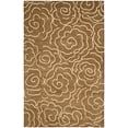 thumbnail image 1 of SAFAVIEH Soho Trinity Floral Wool Area Rug, Brown/Ivory, 8'3" x 11', 1 of 4