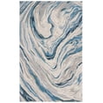 thumbnail image 1 of SAFAVIEH Soho Vasilis Abstract Area Rug, Blue/Beige, 5' x 8', 1 of 9