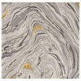 thumbnail image 1 of SAFAVIEH Soho Vasilis Abstract Area Rug, Grey/Gold, 6' x 6' Square, 1 of 9