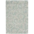 thumbnail image 1 of SAFAVIEH Soho Zahara Geometric Wool Area Rug, Light Blue/Silver, 2' x 3', 1 of 5