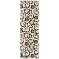 thumbnail image 1 of SAFAVIEH Soho Zahara Geometric Wool Runner Rug, Beige/Black, 2'6" x 12', 1 of 7