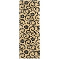 thumbnail image 1 of SAFAVIEH Soho Zahara Geometric Wool Runner Rug, Beige/Black, 2'6" x 8', 1 of 7