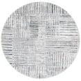 thumbnail image 1 of SAFAVIEH Sonoma Corie Abstract Area Rug, Grey/Ivory, 6'7" x 6'7" Round, 1 of 8
