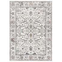 SAFAVIEH Sonoma Janine Oriental Area Rug, Ivory/Grey, 8' x 10'