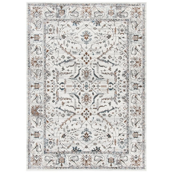 SAFAVIEH Sonoma Janine Oriental Area Rug, Ivory/Grey, 8' x 10'