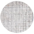 thumbnail image 1 of SAFAVIEH Sonoma Thomas Abstract Area Rug, Ivory/Grey, 6'7" x 6'7" Round, 1 of 7