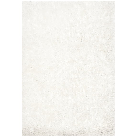 SAFAVIEH South Beach Shag SBS562A Snow White Rug