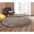thumbnail image 1 of SAFAVIEH South Beach Shag SBS570B Handmade Silver Rug, 1 of 5