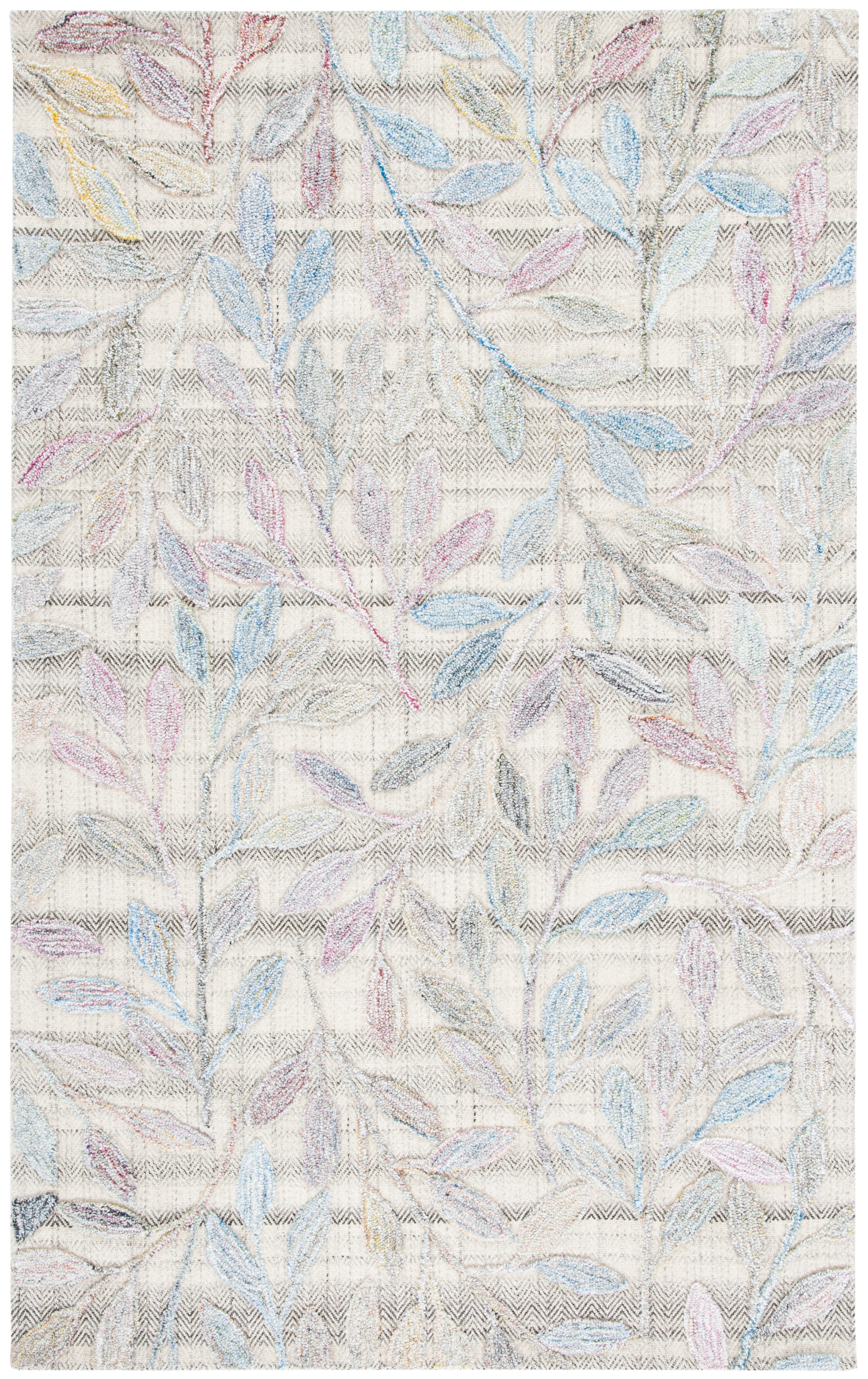 Southampton 5' x 8' Purple and Blue Hand-Tufted Wool Area Rug