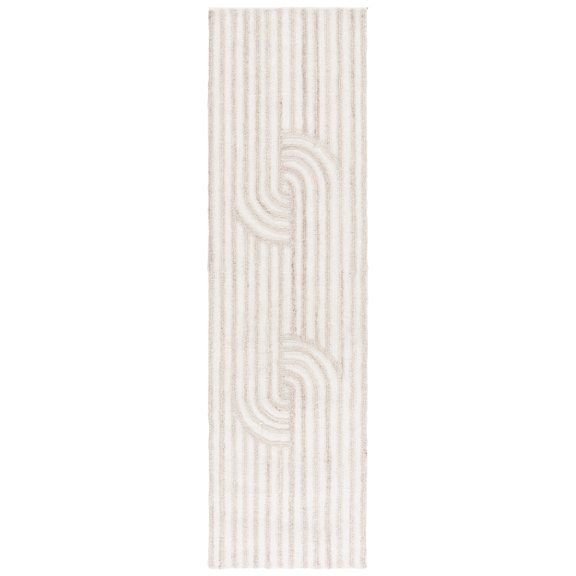 SAFAVIEH Southampton Austen Geometric Runner Rug, Beige/Ivory, 2'3" x 8'
