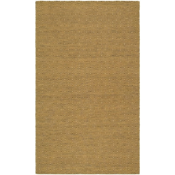 SAFAVIEH Southampton Collection SHA245A Handwoven Gold Rug