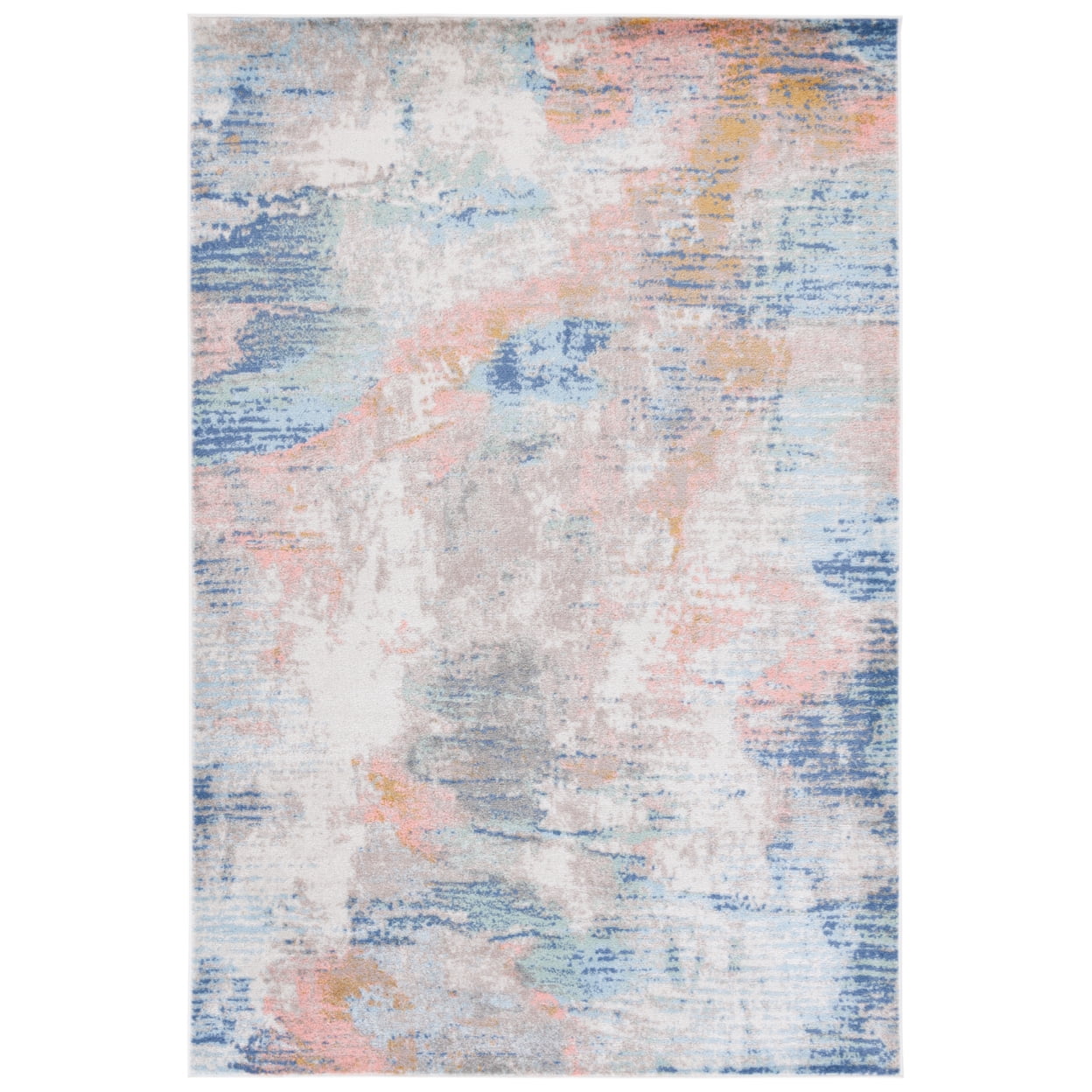 Southampton Gray Geometric Handmade Wool Area Rug 2' x 3'