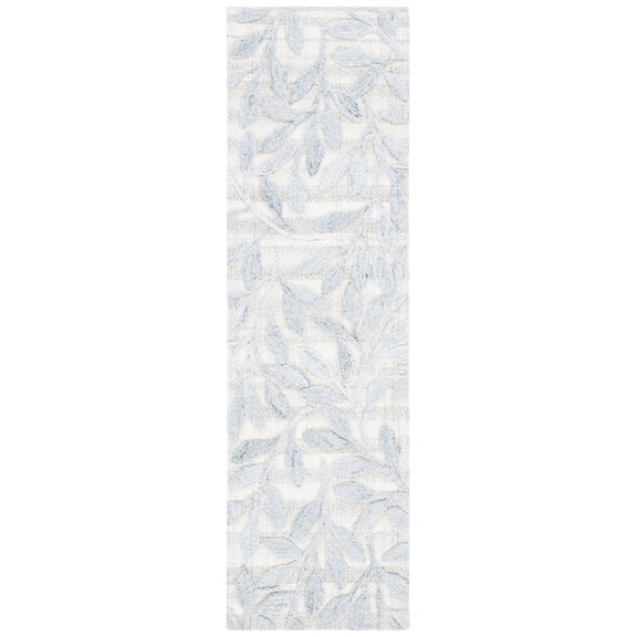 SAFAVIEH Southampton Angel Floral Runner Rug, Grey, 2'3" x 8'