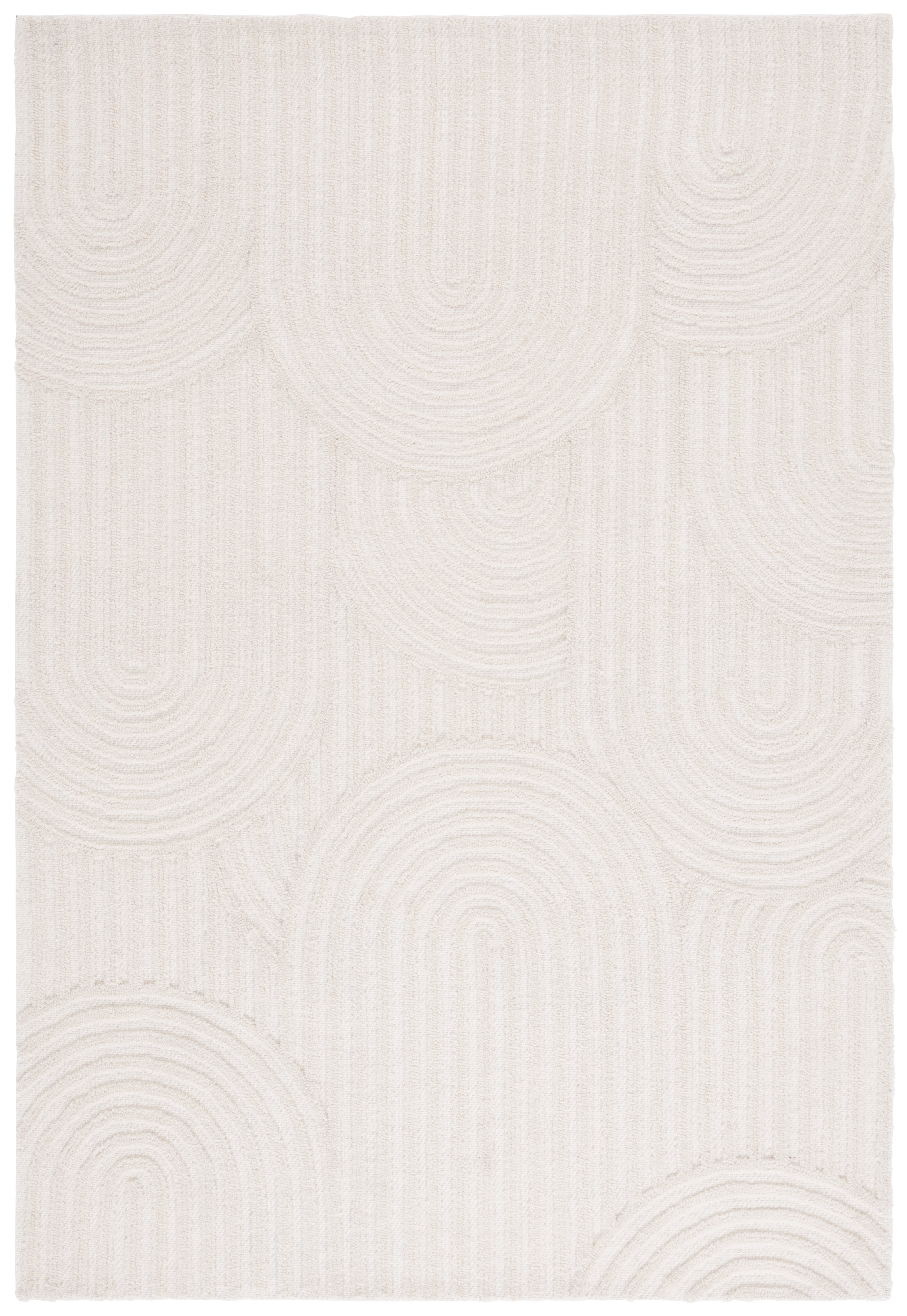 SAFAVIEH Southampton Katie Geometric Area Rug, Ivory, 4' x 6'