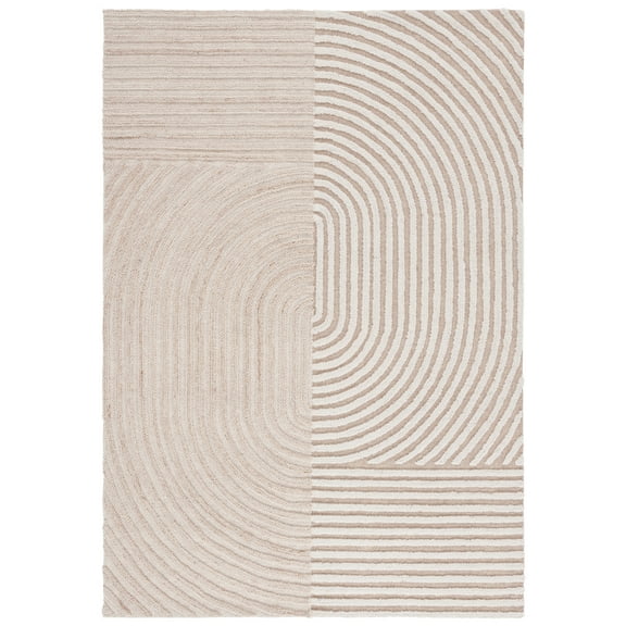 SAFAVIEH Southampton Lancaster Geometric Area Rug, Ivory/Beige, 8' x 10'