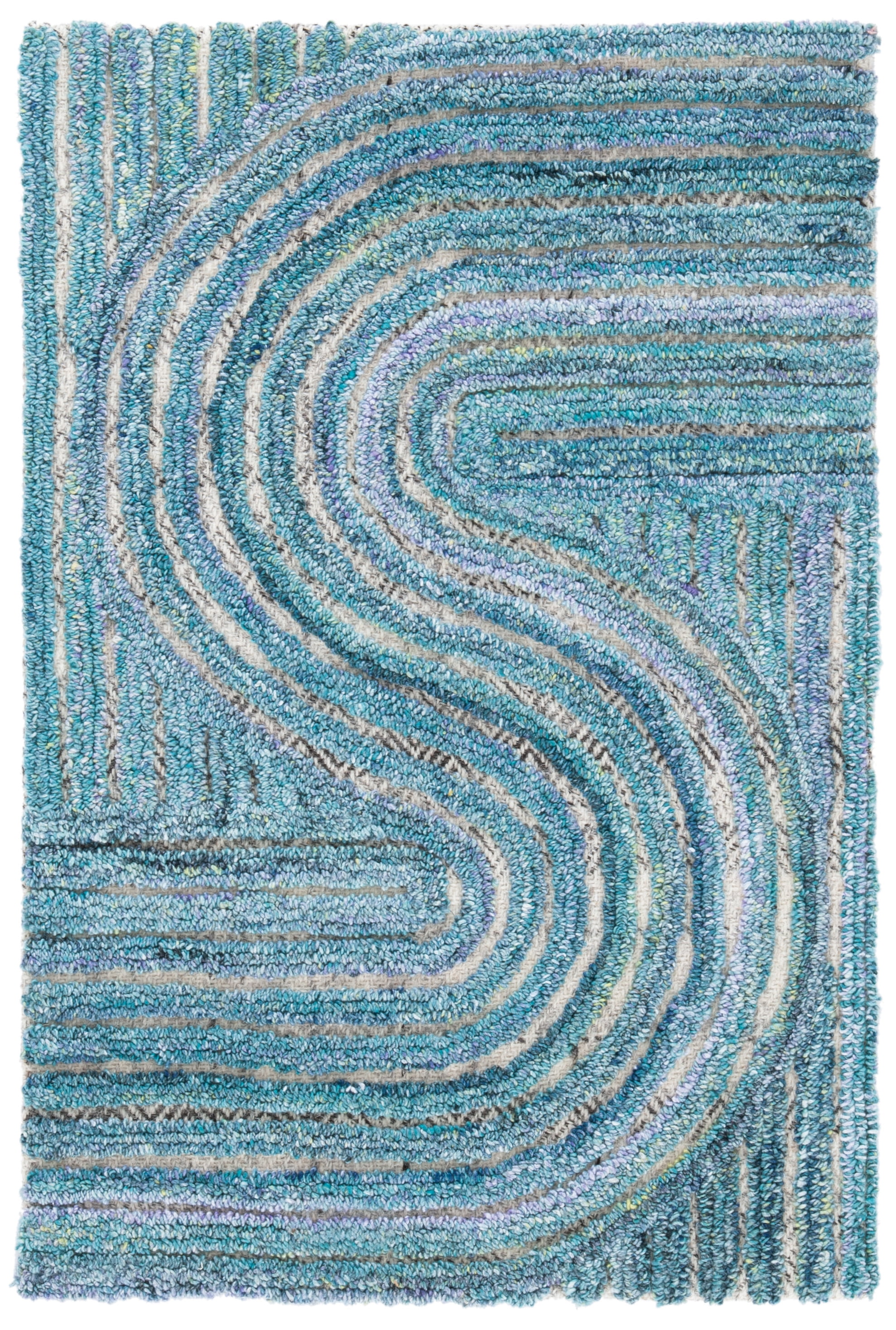 SAFAVIEH Southampton Landen Abstract Area Rug, Blue, 3' x 5'