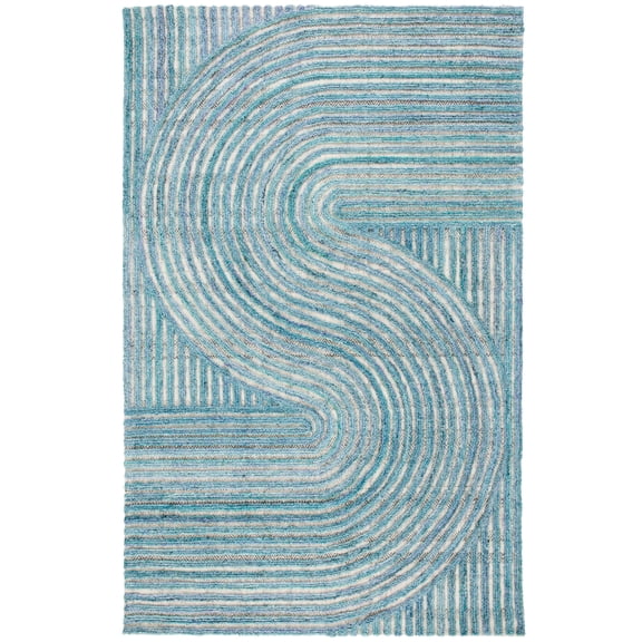 SAFAVIEH Southampton Landen Abstract Area Rug, Blue, 4' x 6'
