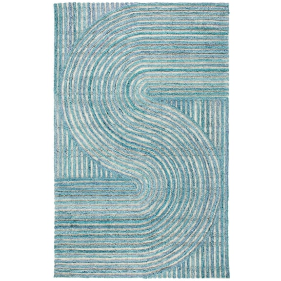 SAFAVIEH Southampton Landen Abstract Area Rug, Blue, 6' x 9'