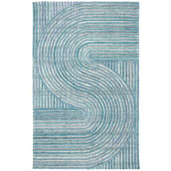 SAFAVIEH Southampton Landen Abstract Area Rug, Blue, 6' x 9'