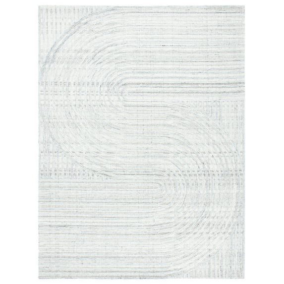 SAFAVIEH Southampton Landen Abstract Area Rug, Grey, 9' x 12'
