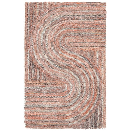 SAFAVIEH Southampton Landen Abstract Area Rug, Pink/Blue, 2' x 3'