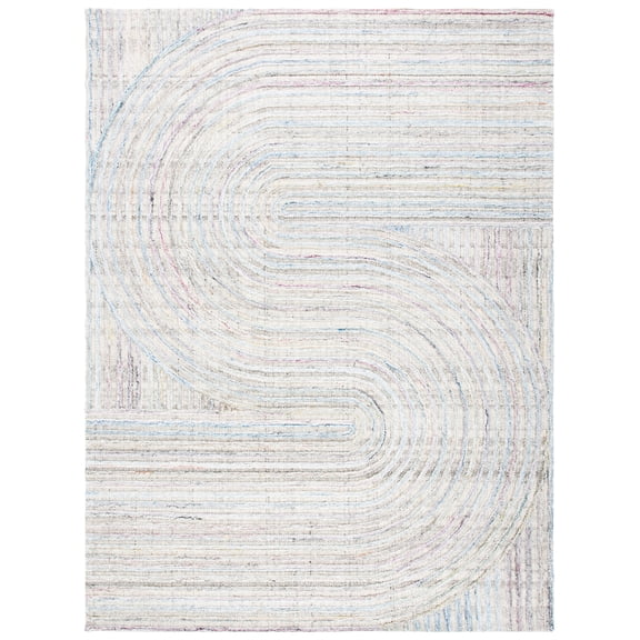 SAFAVIEH Southampton Landen Abstract Area Rug, Pink/Blue, 9' x 12'