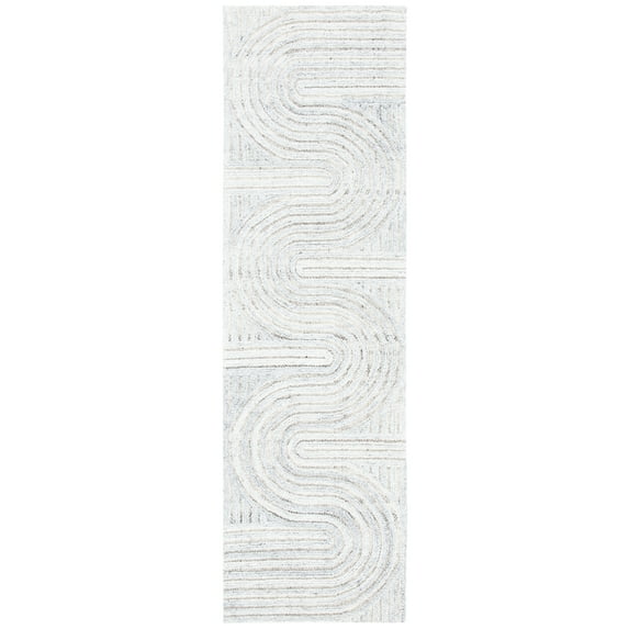 SAFAVIEH Southampton Landen Abstract Runner Rug, Grey, 2'3" x 12'