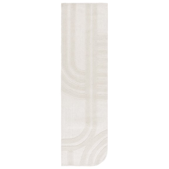 SAFAVIEH Southampton Miah Geometric Runner Rug, Ivory, 2'3" x 8'