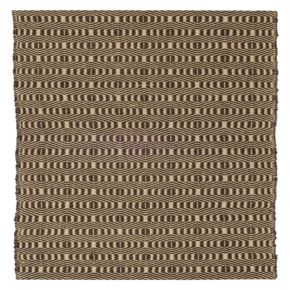 SAFAVIEH Southampton Peter Geometric Polyester Runner Rug, Brown, 2' x 8'