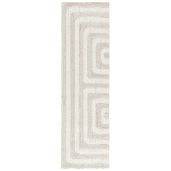 SAFAVIEH Southampton Seymour Geometric Runner Rug, Beige, 2'3" x 8'