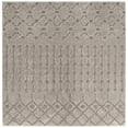 thumbnail image 1 of SAFAVIEH Sparta Stewart Geometric Polyester Shag Area Rug, Dark Grey, 6'7" x 6'7" Square, 1 of 4