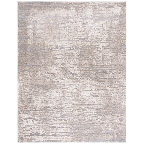 SAFAVIEH Spirit Annabelle Abstract Area Rug, Taupe/Ivory, 11' x 15'