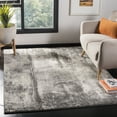 thumbnail image 1 of SAFAVIEH Spirit Pauletta Abstract Overdyed Area Rug, Dark Grey/Ivory, 4' x 6', 1 of 7