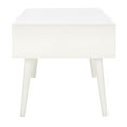thumbnail image 1 of SAFAVIEH Squall Rustic Square 1 Shelf Coffee Table, Burnt White, 1 of 12
