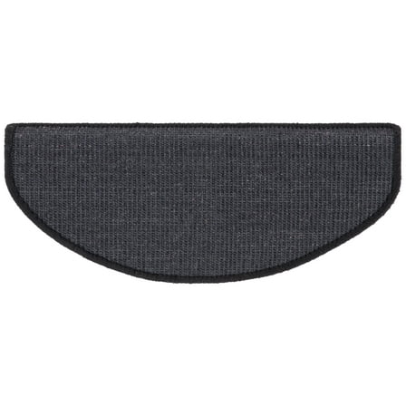 SAFAVIEH Stair Treads Kiaran 0.25" x 9" x 2'2" Sisal Black 13 Count Staircase & Floor Step Tread