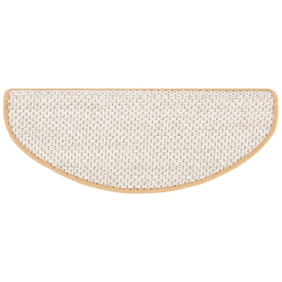 SAFAVIEH Stair Treads Saxon 0.25" x 9" x 2'2" Sisal Natural 3 Count Staircase & Floor Step Tread