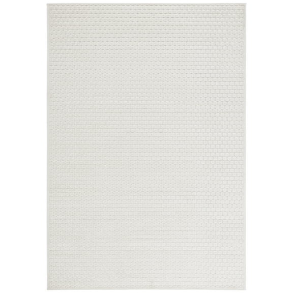 SAFAVIEH Stella Alton Geometric Indoor/Outdoor Area Rug, Ivory, 4' x 6'