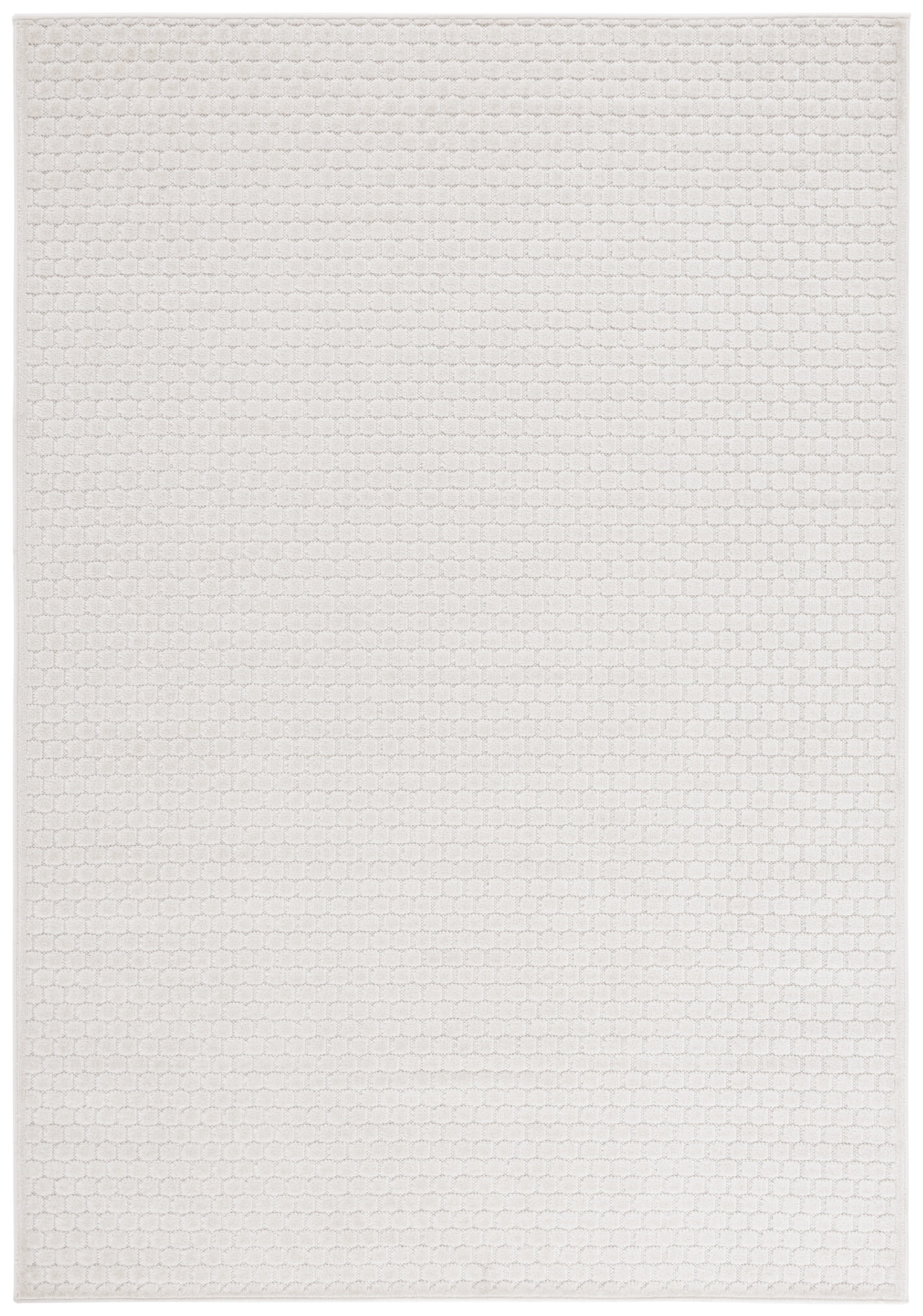 SAFAVIEH Stella Alton Geometric Indoor/Outdoor Area Rug, Ivory, 8'2" x 10'