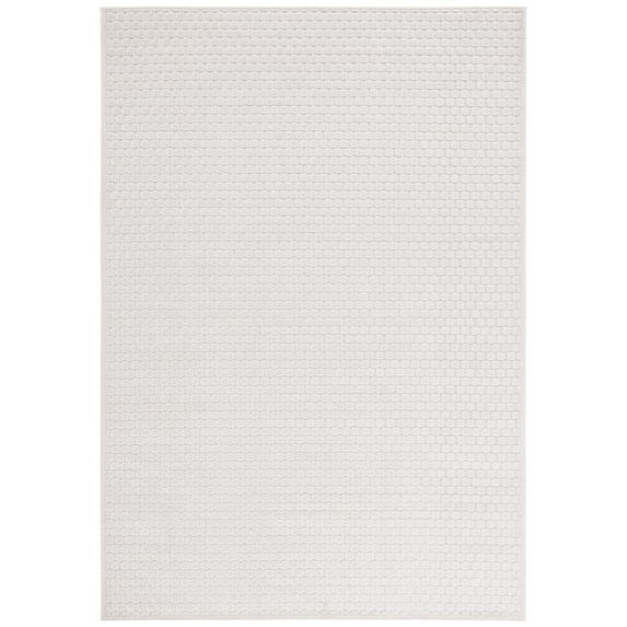 SAFAVIEH Stella Alton Geometric Indoor/Outdoor Area Rug, Ivory, 8'2" x 10'