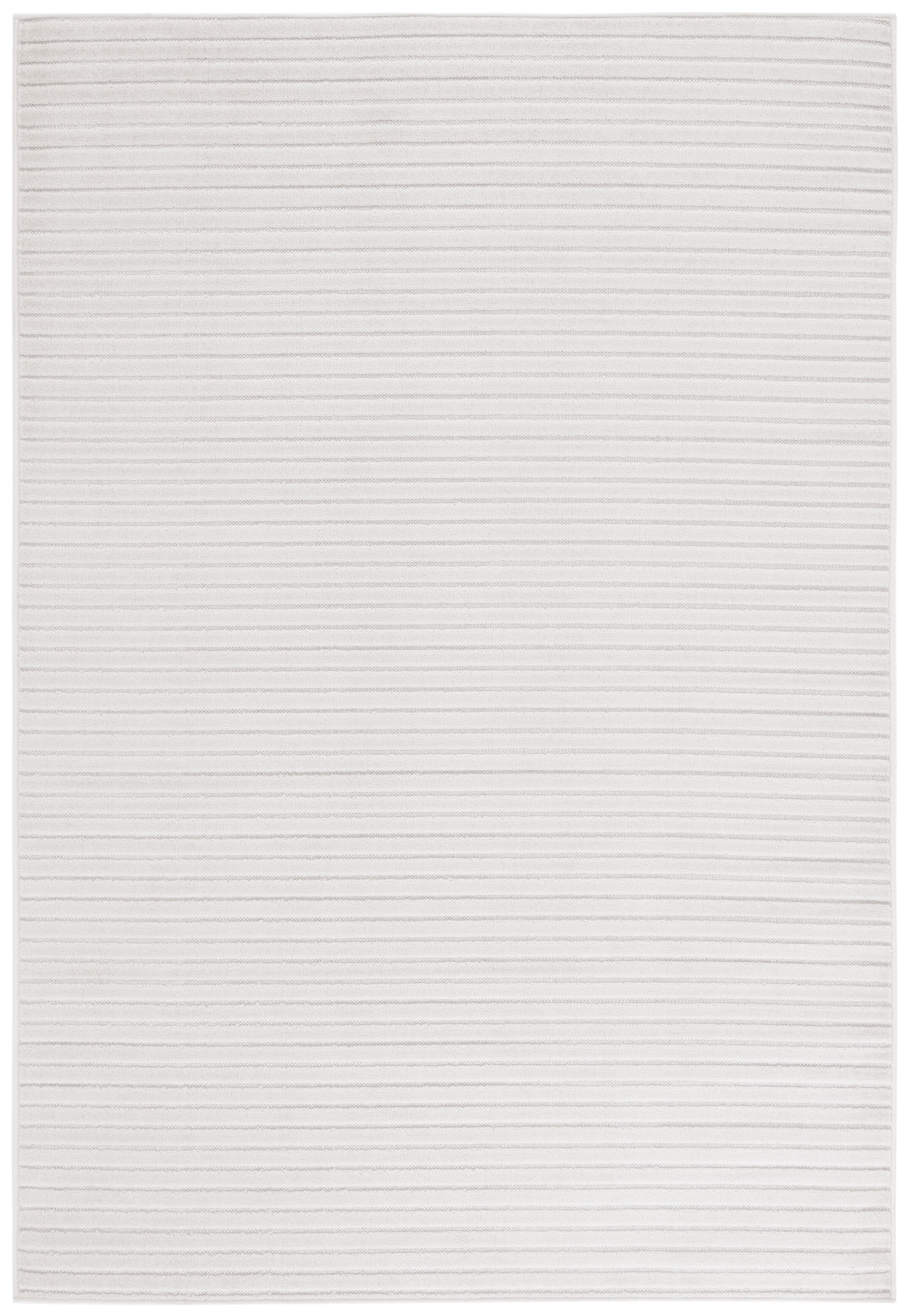 SAFAVIEH Stella Bernadine Striped Indoor/Outdoor Area Rug, Ivory, 8'2" x 10'