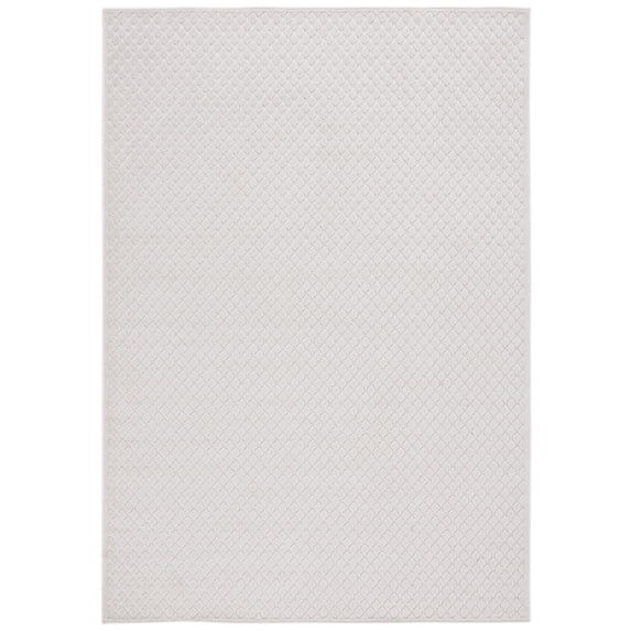 SAFAVIEH Stella Rosheen Geometric Indoor/Outdoor Area Rug, Ivory, 5'2" x 7'6"