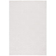 SAFAVIEH Stella Ruadhan Geometric Indoor/Outdoor Area Rug, Ivory, 8'2" x 10'