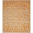 thumbnail image 1 of SAFAVIEH Stone Wash Collection 5' x 8' Copper STW207A Hand-Knotted Premium Wool & Viscose Area Rug, 1 of 5