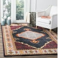thumbnail image 1 of SAFAVIEH Stone Wash Melvin Geometric Bordered Area Rug, Blue/Multi, 4' x 6', 1 of 7