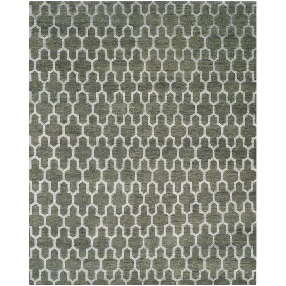 SAFAVIEH Stone Wash STW204A Hand-knotted Charcoal Rug