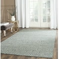 thumbnail image 1 of SAFAVIEH Straw Patch Tabitha Geometric Area Rug, Blue/Multi, 5' x 8', 1 of 6